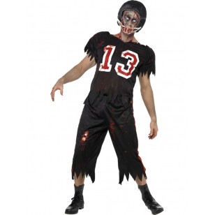 High School American Football Zombie Costume
