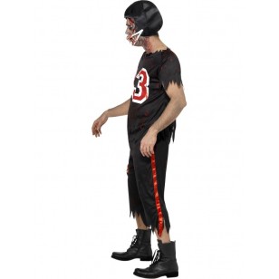 High School American Football Zombie Costume