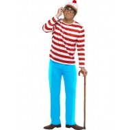 Where's Wally Costume - Adult