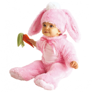 Cute Pink Wabbit Costume