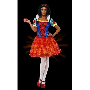 Light Up Snow White Beauty Costume