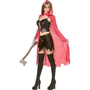 Rebel Toons Ladies Red Riding Hood Costume