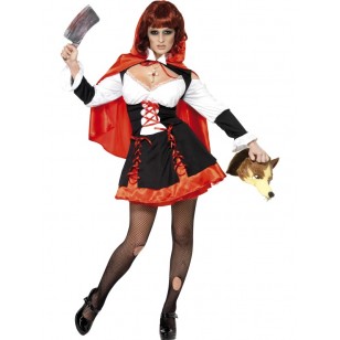 Gothic Red Riding Hood Costume