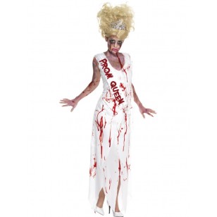 High School Horror Zombie Prom Costume