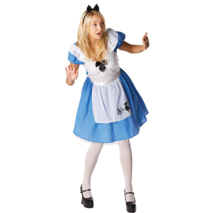 ALICE IN WONDERLAND COSTUME - ALICE (ADULT)